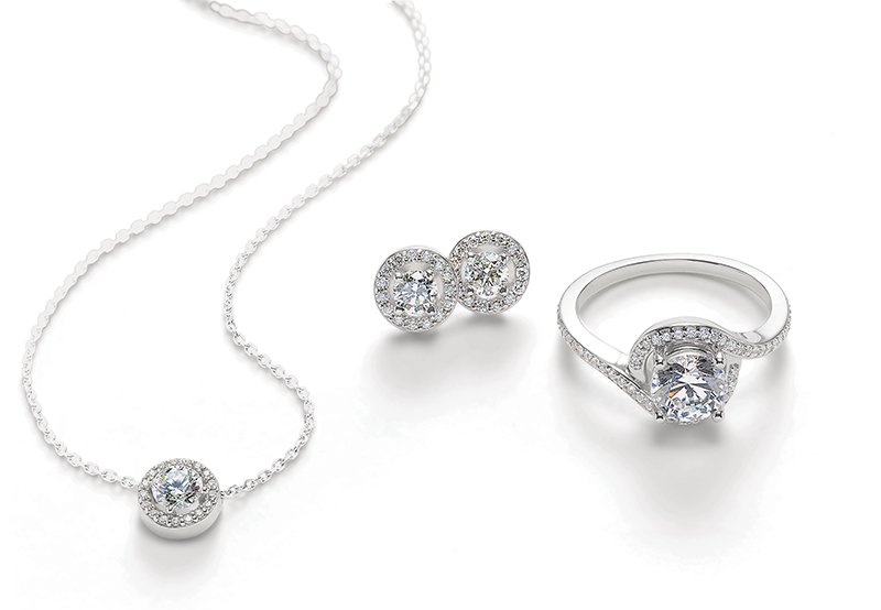 Lab Grown Diamond Jewelry Set